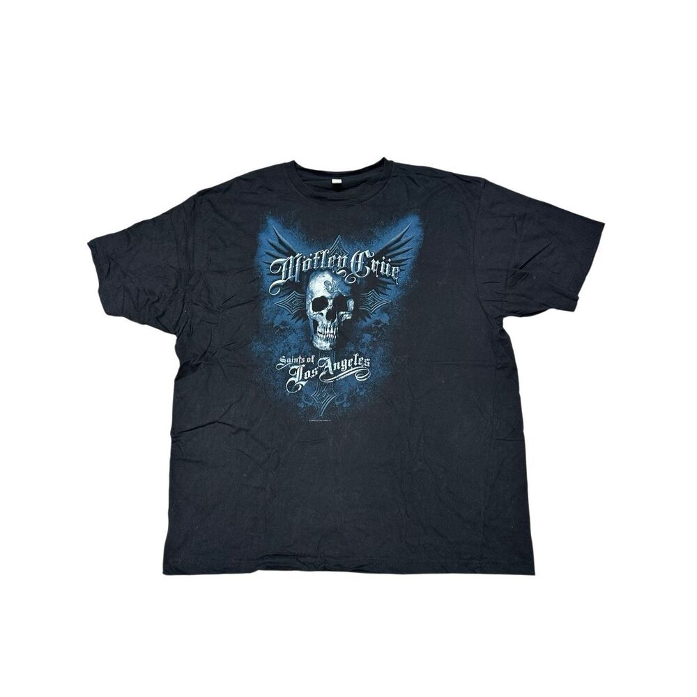 Motley Crüe y2k 2008 CrüeFest Saints of Los Angeles Tour TShirt Vintage Band Tee